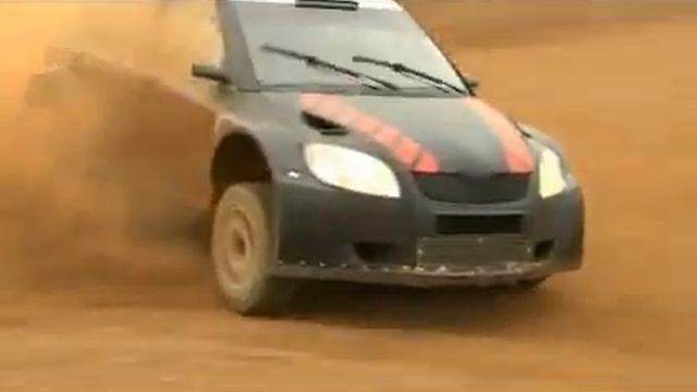 Skoda Fabia S2000 - promo video смотреть онлайн