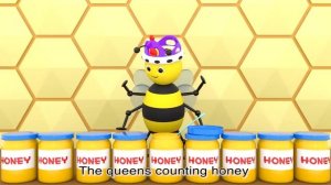 Bee Song | Bizz Bizz Busy Bee | Save our bees | NurseryTracks