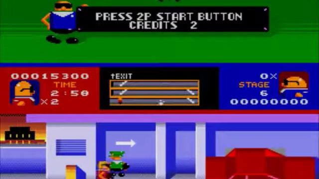 Bonanza Bros - Sega Genesis 1990 смотреть онлайн