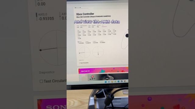 How to test a controller for stick drift in one minute #controller #xbox #ps5 #shorts #xboxgaming
