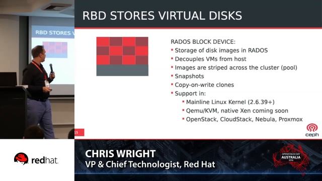 The Future of Cloud Software Defined Storage with Ceph: Andrew Hatfield, Red Hat смотреть онлайн