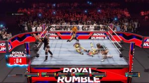 WWE 2K24 ROYAL RUMBLE MATCH FOR THE UNDISPUTED WOMEN'S WWE CHAMPIONSHIP!