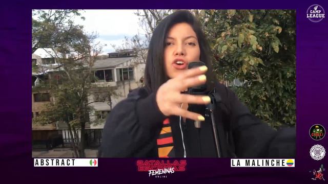 ABSTRACT VS LA MALINCHE | OCTAVOS | CAMP LEAGUE BATALLAS ESCRITAS FEMENILES смотреть онлайн