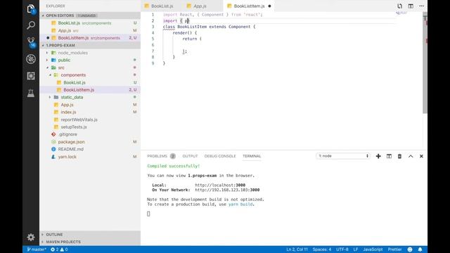 [ React + MobX ] 3-4 props Practice (3/4)
