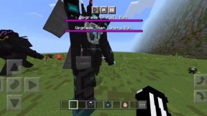 Every Upgraded Titan in Minecraft PE (TV MAN,Camera Man) Addon