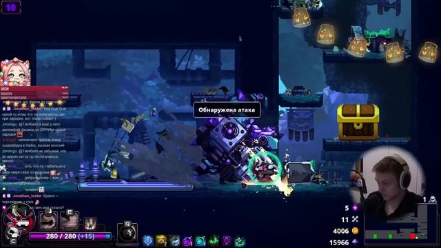 Проходим финального босса без воскрешения! Легендарный Воин! | Skul: The Hero Slayer #50 смотреть онлайн