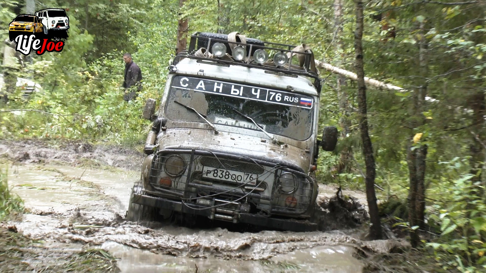 УАЗ vs НИВА. Оторвёт ли бампер. Летний отрыв 2019. Вторая часть смотреть онлайн