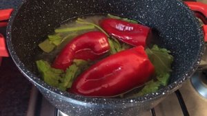 МАРИНОВАННИЙ КРАСНЫЙ ПЕРЕЦ !вкусный и простой рецепт! Մարինացված կարմիր պղպեղ!