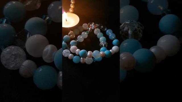 Индивидуальное украшение  . Браслет из натуральных камней