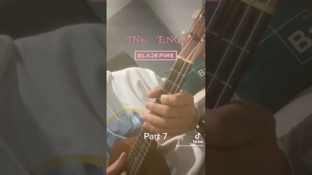 BLACKPINK ON UKULELE! Part 7 Pink Venom #blackpink #pinkvenom #ukulelecover #pinkvenomchallenge