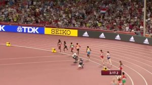 Genzebe Dibaba Takes Lead 2 laps to go wins 1500m Final IAAF World Champs 2015