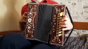 "Hej, Sokoly" на гармоні, Гармонь "Любительская" До мажор