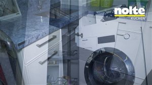 видео Постирочной от Nolte Kuchen. Только в Экспострой на Нахимовском проспекте.