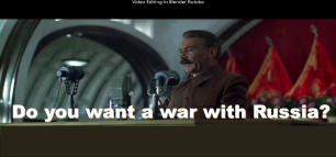 Do you want a war with Russia?