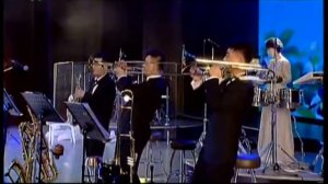 Баянистка из Северной Кореи играет:Oh my country full of hope Chongbong Band