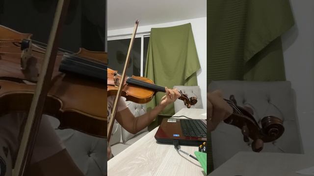 Duetino ejercicio para violín crickboom