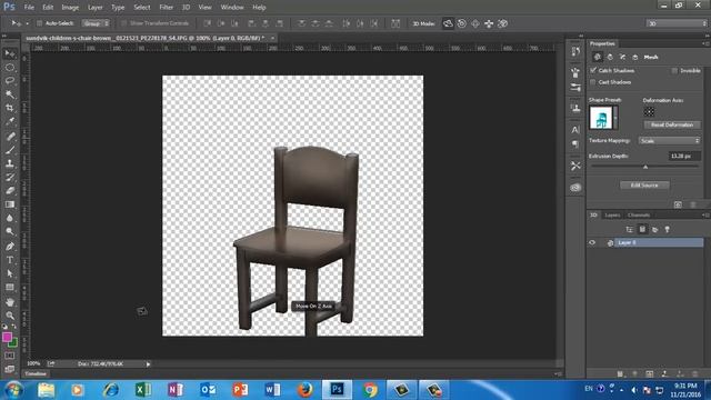 3D shape creating with an image in Photoshop cc 2015 in Tamil смотреть онлайн