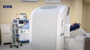 Вести "Алтай" о работе нового компьютерного томографа в ККБСМП