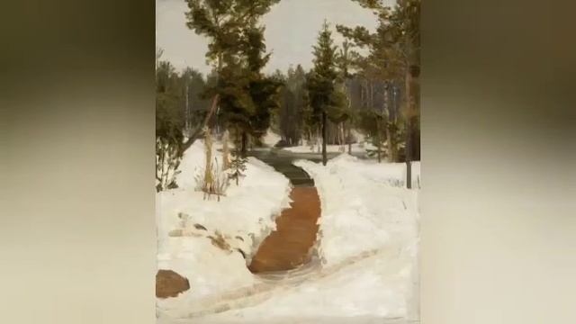 Русская зима в искусстве смотреть онлайн