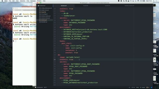 Managing secrets & SSL certificates with Docker containers (using Kontena) смотреть онлайн