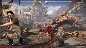 бруталити за кожаное лицо в mortal kombat XL