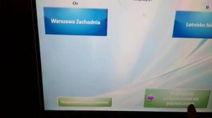 Как купить билет в аэропорт в автомате в Варшаве