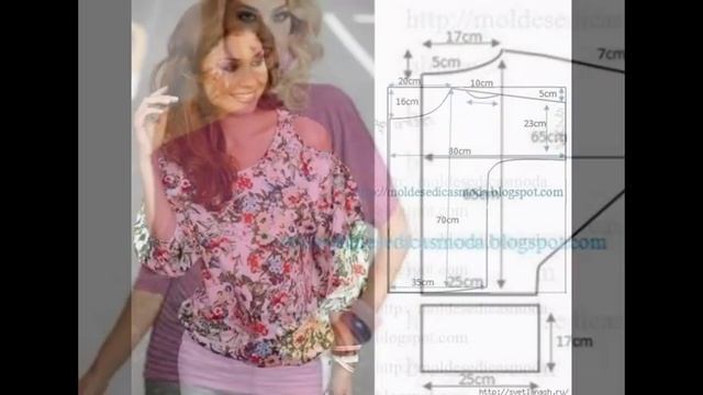 Сшить простую блузку своими руками