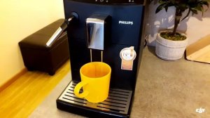 How to operate Philips coffee machine