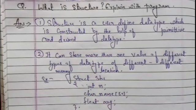 Structure in C programming | What is structure? Explain with Example in C | Learn Coding