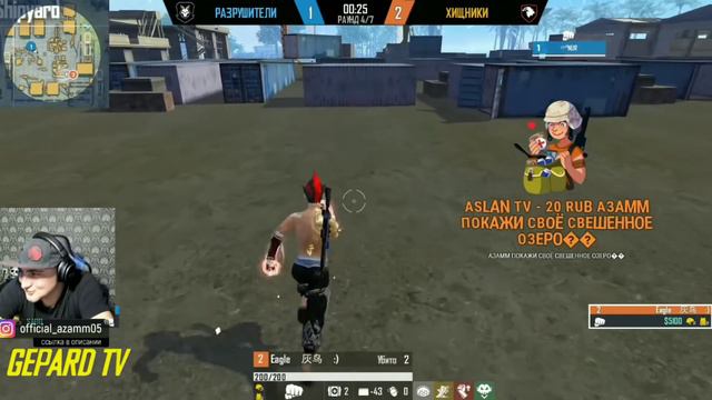 НИНДЗЯ СНОВА ПРОШËЛ ПРОВЕРКУ В ЧЕРНОТУ?/АЗАММ ПРИНЯЛ НИНДЗЮ В ЧЕРНОТУ?/FREE FIRE смотреть онлайн