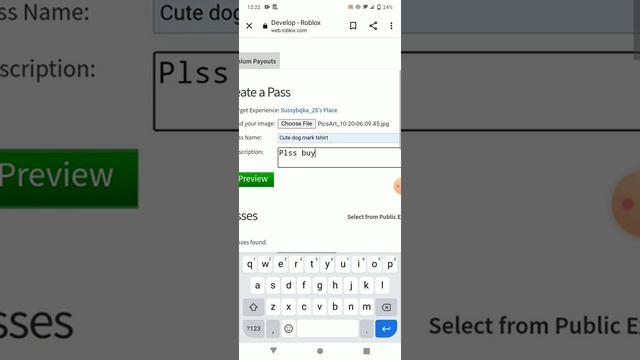 How to make gamepass on Roblox *mobile* смотреть онлайн