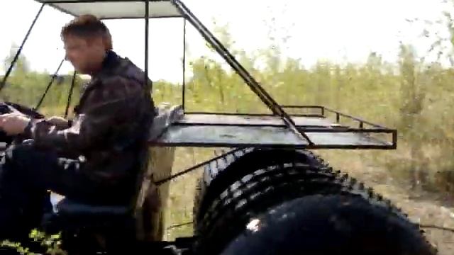 "Странник-21". Плавающий горный снегоход на пневмокатках. смотреть онлайн