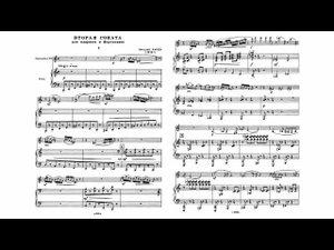 Н. Раков / N. Rakov: Соната для кларнета и фортепиано № 2 (Sonata for Clarinet and Piano, 1975)