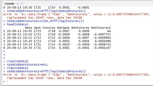 Computing Logreturns in R Studio смотреть онлайн
