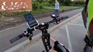 Электросамокат ZAPCOOL замеры скорости 0-60 км/ч.