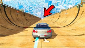 СПУСК БЕЗ ТОРМОЗОВ НА СКАЙЛАЙНЕ БРАЙНА О КОННОРА В ГТА 5 МОДЫ! ОБЗОР МОДА В GTA 5! #SHORTS ИГРЫ MODS
