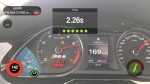 Audi RS6 c6 sedan 100-200 acceleration