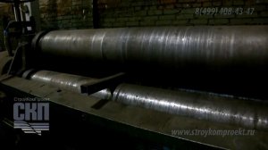 Вальцовка профильной трубы