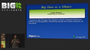 mongoDB by BRENDAN MCADAMS at Big Data Spain 2012