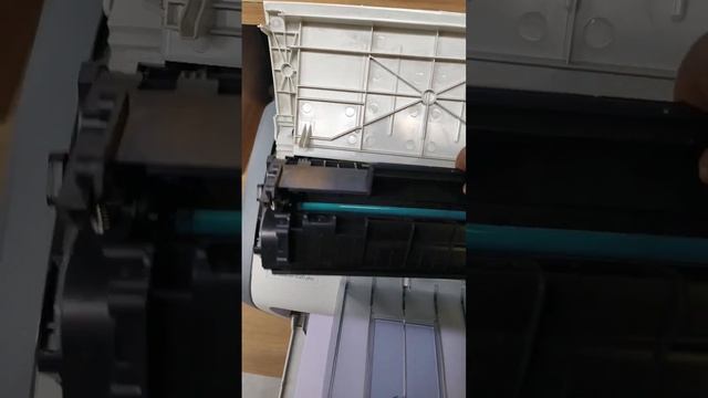 how  to Remove printer Cartridge -HP LASER JET 1020