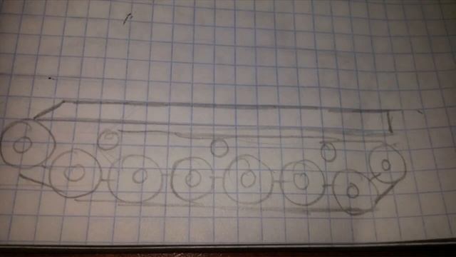 Как нарисовать Т-54 смотреть онлайн