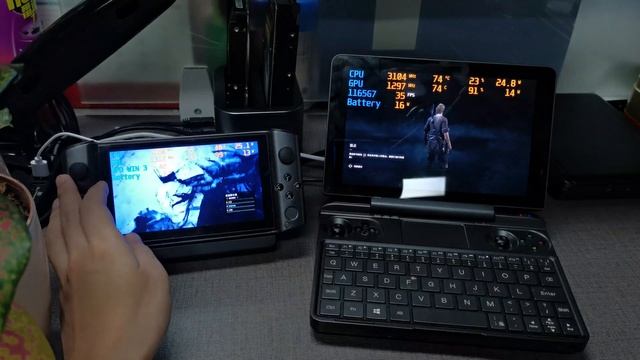 Temp comparison on GPD WIN 3 and WIN MAX 1165G7 смотреть онлайн