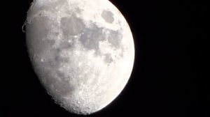 SONY HX400 Video of the moon with stative