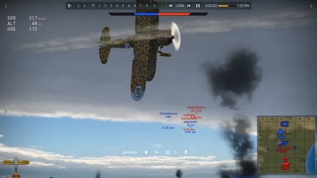 WT-Aircraft EP038 |Ground Strike|Foggy Albion|Bf 109|CR.42 |He 51 C-1&B-1|Fly By View 02|2016 смотреть онлайн