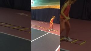 Лесенка упражнения на развитие скорости. Тренировки по теннису Веренич Диана