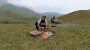 Антрекот Шашлык из Баранины Азербайджанская Кухня Деревенская Кухня Рецепты бабушки