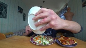МУКБАНГ/АСМР ГРЕЧКА/СОУС/САЛАТ ОВОЩНОЙ/СОТЕ ЦЫПЛЕНКА/ПИЦЦА "ПЕППЕРОНИ"/PIZZA/ /ASMR/Mukbang#265