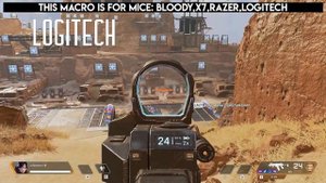 Макрос на R99 для Apex Legends. Bloody, X7, Razer, Logitech.