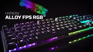 Механическая геймерская клавиатура с RGB-подсветкой — HyperX Alloy FPS RGB