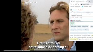 Французский язык по фильмам Les Fugitifs часть 2, Пьер Ришар и  Жерар Депардьё, уроки Французского.